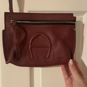 Etienne Aigner Leather Clutch